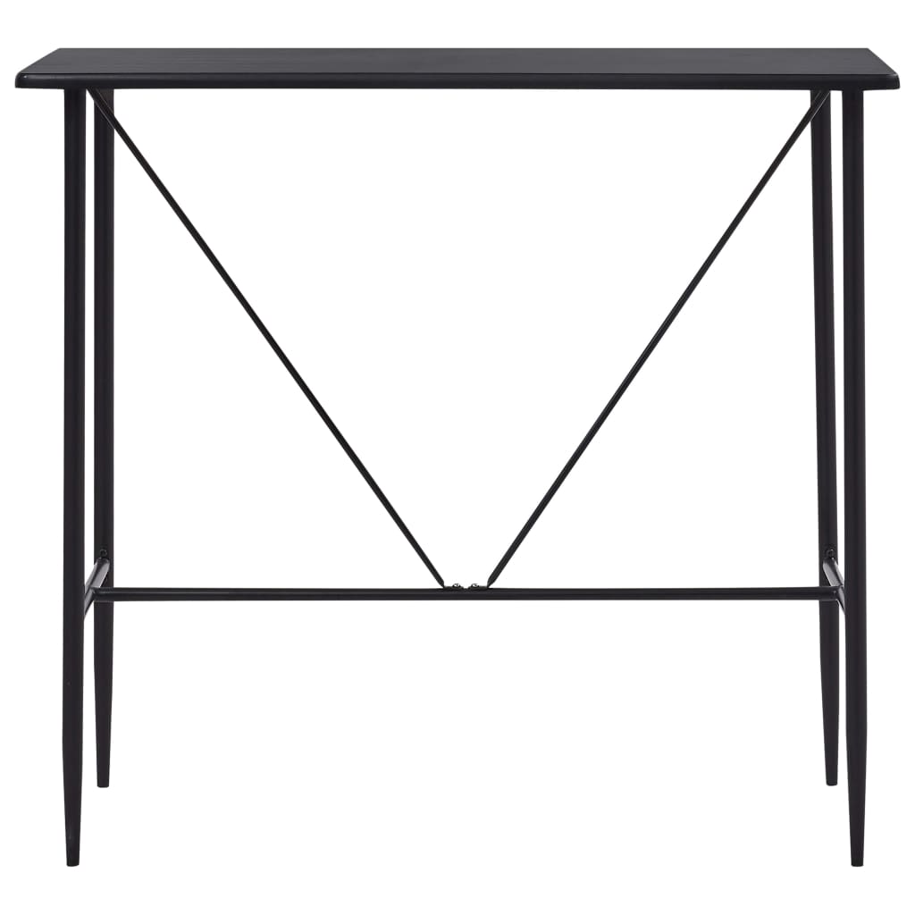5-tlg. Bar-Set Kunststoff Grau