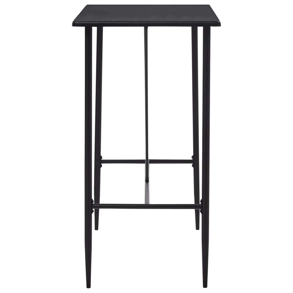 5-tlg. Bar-Set Kunststoff Grau