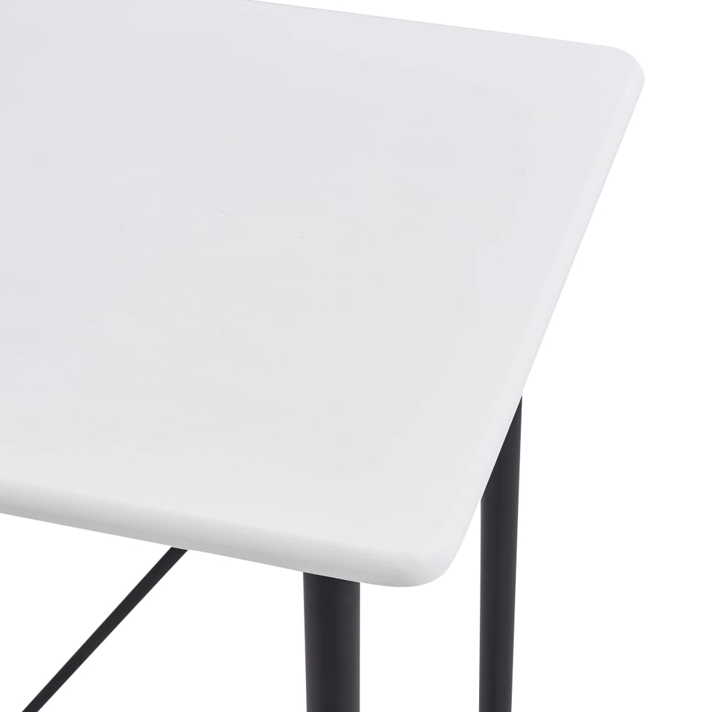5-tlg. Bar-Set Kunstleder Schwarz