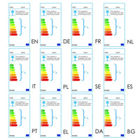 Thumbnail for Stativlampe Honigbraun und Grau Teak Massivholz 141 cm