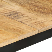 Thumbnail for Esstisch 180 x 90 x 76 cm Raues Mango-Massivholz