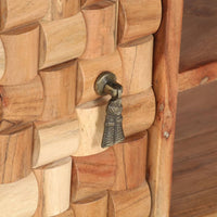 Thumbnail for TV-Schrank 100×35×40 cm Massivholz Akazie