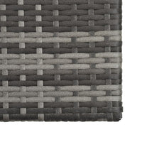 Thumbnail for 5-tlg. Garten-Lounge-Set mit Auflagen Poly Rattan Grau