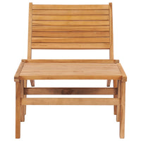 Thumbnail for Gartenstuhl mit Fußablage Massivholz Teak