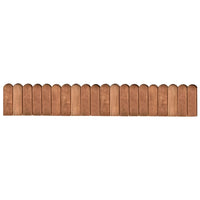 Thumbnail for Beeteinfassung Braun 120 cm Imprägniertes Kiefernholz