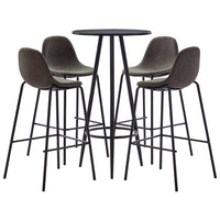 Thumbnail for 5-tlg. Bar-Set Stoff Dunkelgrau