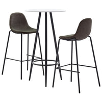 Thumbnail for 3-tlg. Bar-Set Stoff Dunkelgrau