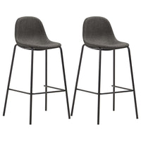 Thumbnail for 3-tlg. Bar-Set Stoff Dunkelgrau