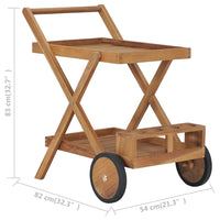 Thumbnail for Teewagen Massivholz Teak