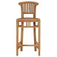 Thumbnail for Barhocker Teak Massivholz
