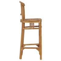 Thumbnail for Barhocker Teak Massivholz