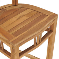 Thumbnail for Barhocker Teak Massivholz