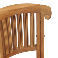 Thumbnail for Barhocker Teak Massivholz