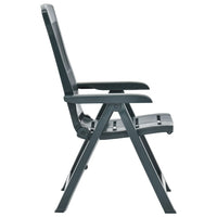 Thumbnail for Verstellbare Gartenstühle 2 Stk. Kunststoff Grün