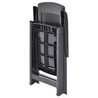 Thumbnail for Verstellbare Gartenstühle 2 Stk. Kunststoff Anthrazit