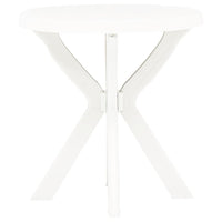 Thumbnail for Bistrotisch Weiß Ø70 cm Kunststoff