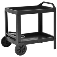 Thumbnail for Getränkewagen Anthrazit 69×53×72 cm Kunststoff