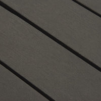 Thumbnail for Gartentisch Anthrazit 78×78×31 cm Kunststoff