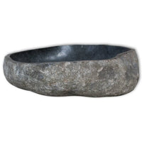 Thumbnail for Waschbecken Flussstein oval 46-52 cm