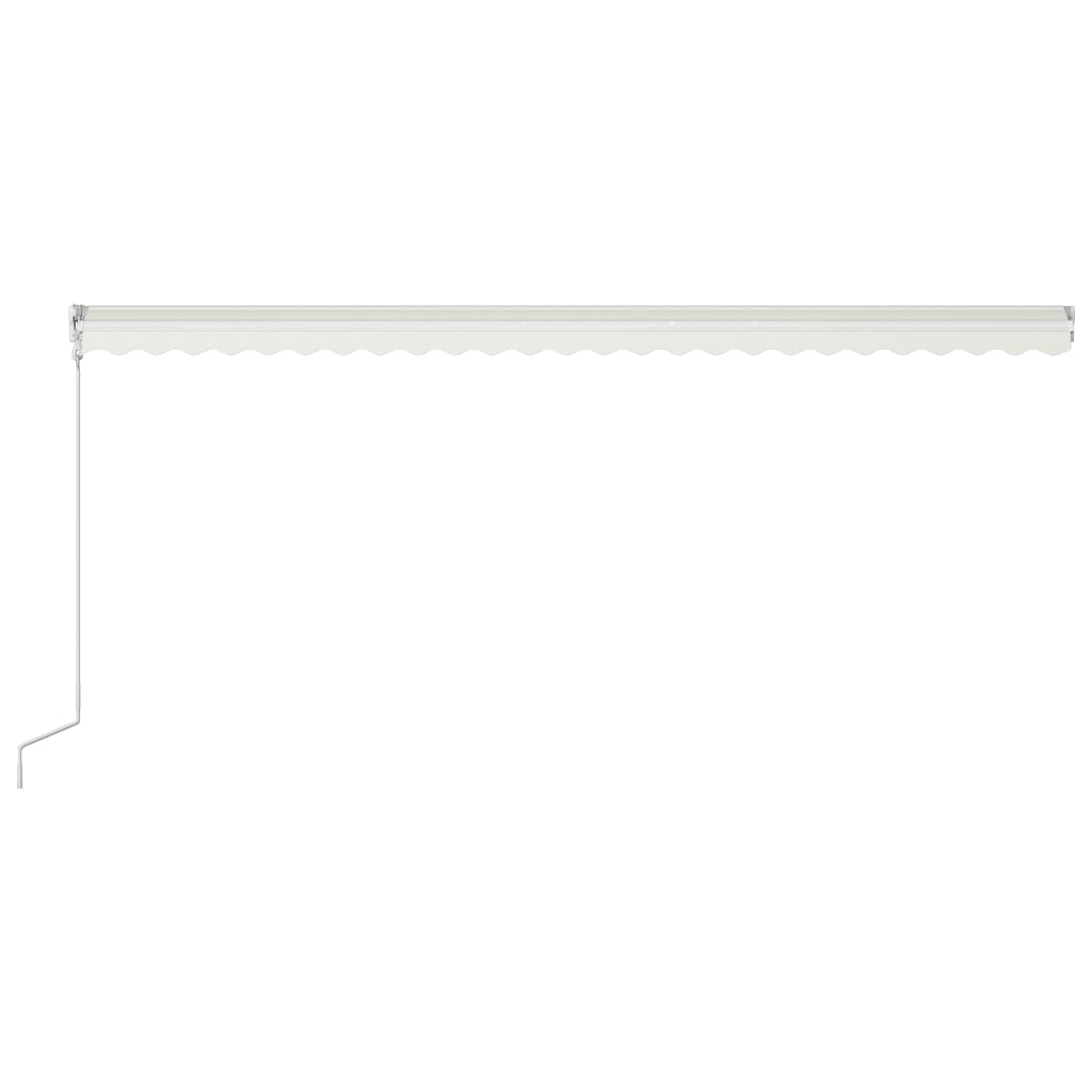 Automatisch Einziehbare Markise 600×300 cm Creme