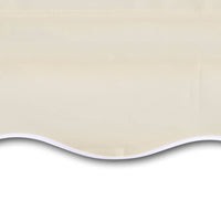 Thumbnail for Einziehbare Markise Handbetrieben 600 x 300 cm Creme
