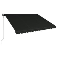 Thumbnail for Einziehbare Markise mit Windsensor & LED 400x300cm Anthrazit