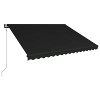 Thumbnail for Einziehbare Markise mit Windsensor & LED 450x300cm Anthrazit