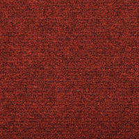 Thumbnail for Treppenmatten 15 Stk. Nadelvlies 65x25 cm Rot