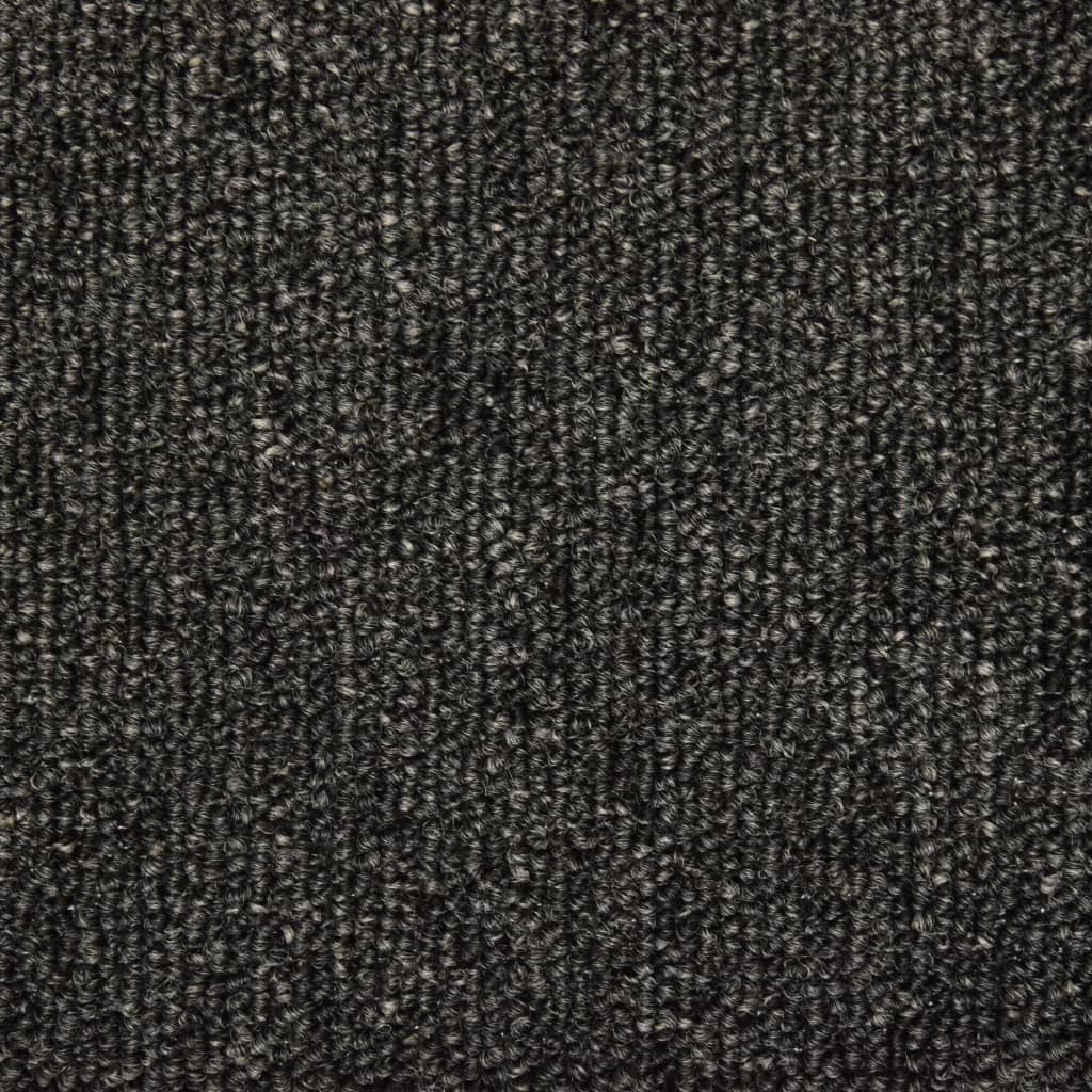 Teppich-Treppenstufen 15 Stk. 65 x 25 cm Anthrazit