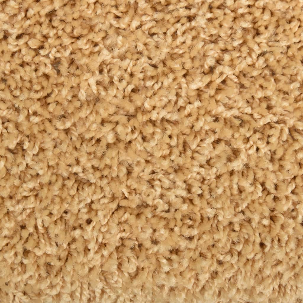 Teppich-Treppenstufen 15 Stk. 65 x 25 cm Beige
