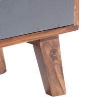 Thumbnail for TV-Schrank Grau 140x30x45 cm Massivholz