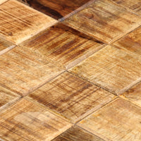 Thumbnail for Couchtische 2 Stk. in Block-Design Raues Mango-Massivholz