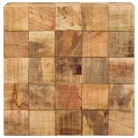 Thumbnail for Couchtische 2 Stk. in Block-Design Raues Mango-Massivholz