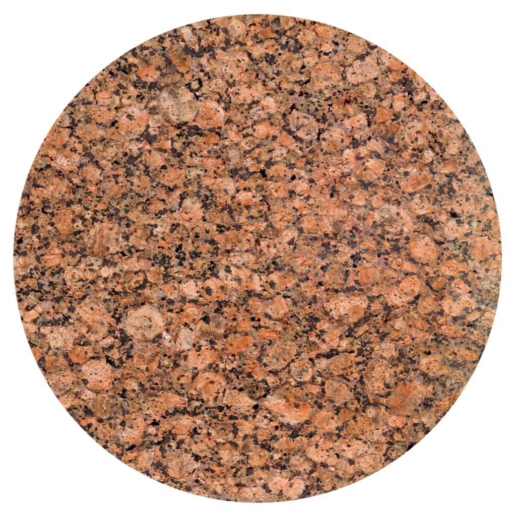 Couchtisch Braun 40×40×40 cm Echtstein in Marmoroptik