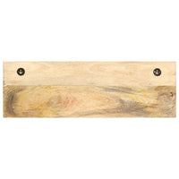 Thumbnail for Wandgarderobe 60 x 15 x 20 cm Raues Mango-Massivholz