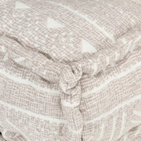 Thumbnail for Modularer Pouf Beige Stoff