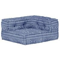 Thumbnail for Modularer Pouf Indigo Stoff