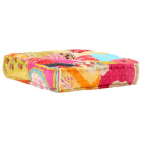 Thumbnail for Modularer Pouf Patchwork Stoff