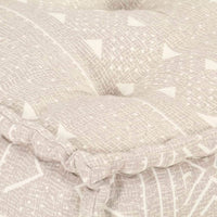 Thumbnail for Modularer Pouf Beige Stoff