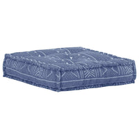 Thumbnail for Modularer Pouf Indigo Stoff