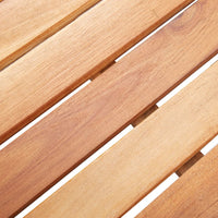 Thumbnail for Gartentisch Schwarz 200x150x74cm Poly Rattan Akazie Massivholz