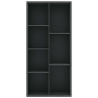 Thumbnail for Bücherregal Grau 50x25x106 cm Holzwerkstoff