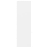 Thumbnail for Bücherregal Weiß 98x30x98 cm Holzwerkstoff