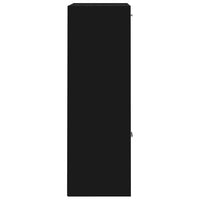 Thumbnail for Lagerschrank Schwarz 60x29,5x90 cm Holzwerkstoff