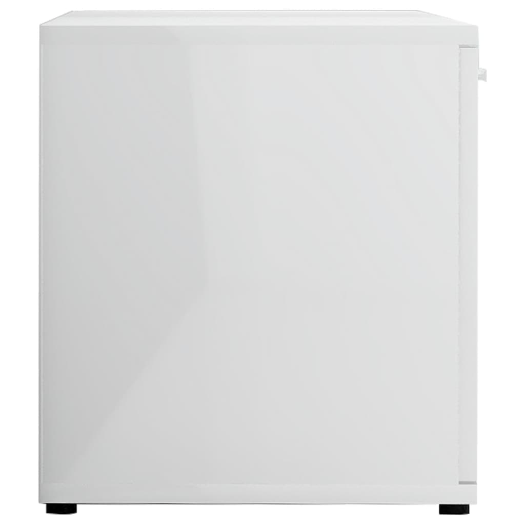 TV-Schrank Hochglanz-Weiß 120x34x37 cm Holzwerkstoff