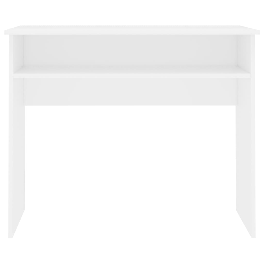 Schreibtisch Weiß 90x50x74 cm Holzwerkstoff