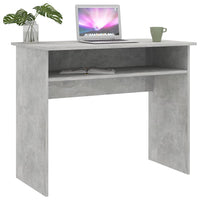 Thumbnail for Schreibtisch Betongrau 90x50x74 cm Holzwerkstoff