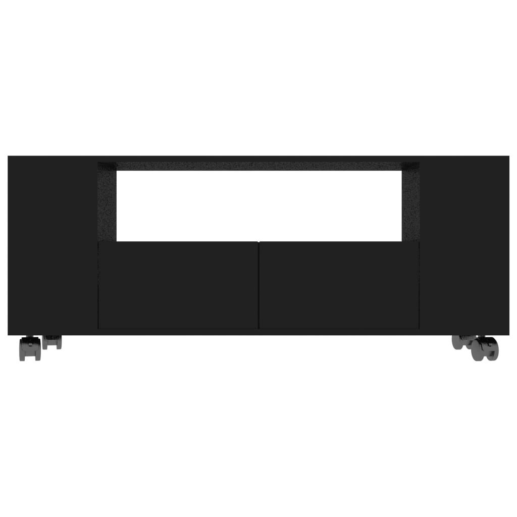 TV-Schrank Schwarz 120x35x43 cm Holzwerkstoff