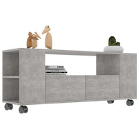 Thumbnail for TV-Schrank Betongrau 120x35x43 cm Holzwerkstoff