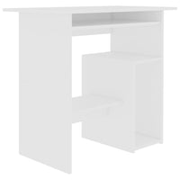 Thumbnail for Schreibtisch Weiß 80x45x74 cm Holzwerkstoff